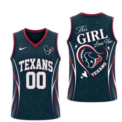 Alternative view of Houston Texans | Premium NFL Womens Game Day Love Tank Top Jersey