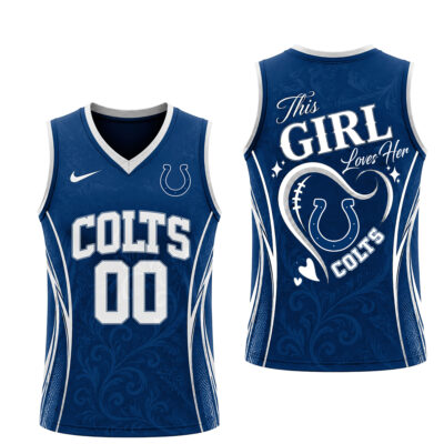 Alternative view of Indianapolis Colts | Premium NFL Womens Game Day Love Tank Top Jersey