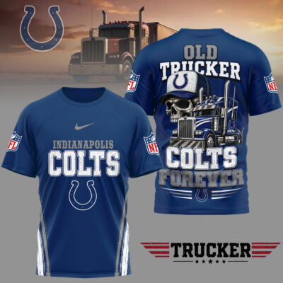 Indianapolis Colts | Premium NFL Old Trucker Fan 3D Shirt