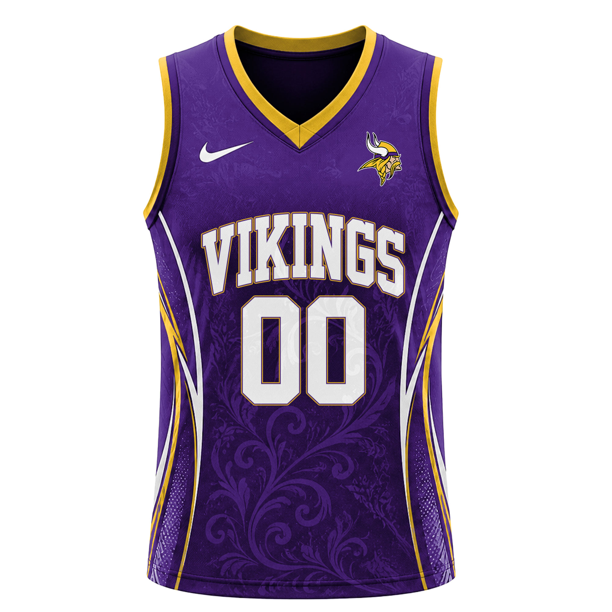 Minnesota Vikings | Premium NFL Womens Game Day Love Tank Top Jersey - Image 3