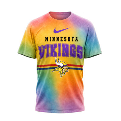 Alternative view of Minnesota Vikings | Premium NFL Human Being Color May Vary 3D T-Shirt