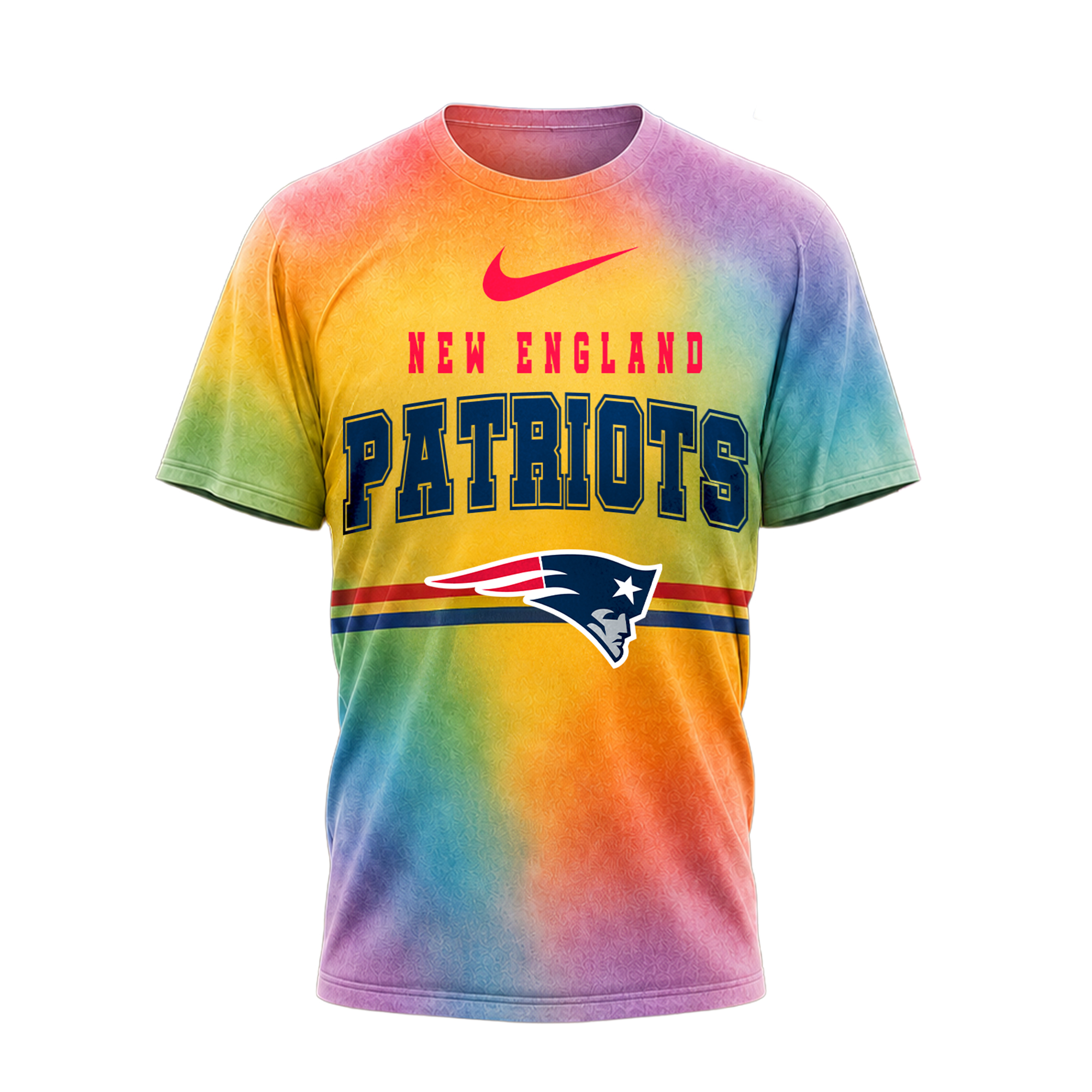 New England Patriots | Premium NFL Human Being Color May Vary 3D T-Shirt - Image 2