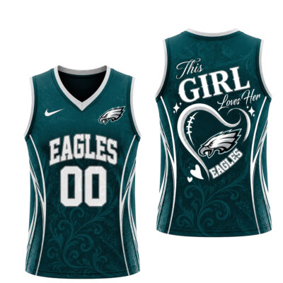Alternative view of Philadelphia Eagles | Premium NFL Womens Game Day Love Tank Top Jersey