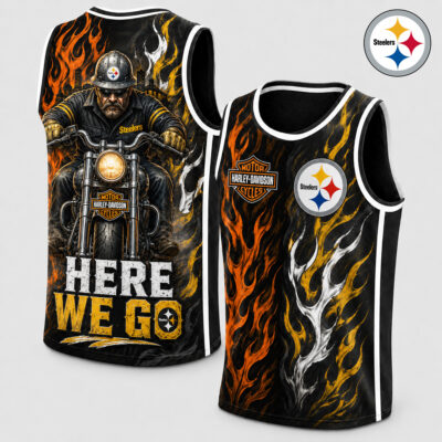 Pittsburgh Steelers | Premium NFL Harley Davidson Pride Tank Top Shirt