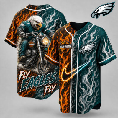 Philadelphia Eagles | Premium NFL Harley Davidson Pride Jersey - 5XL