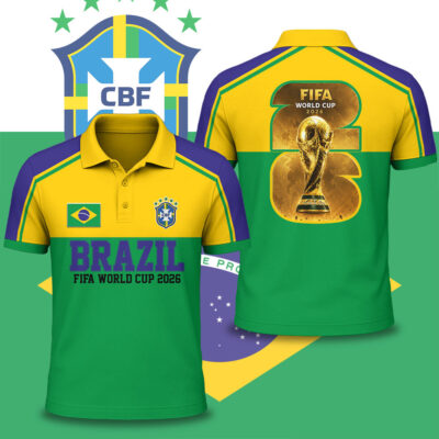Brazil | Premium WC26 National Pride Edition Polo NTH1