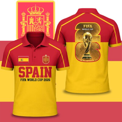 Spain | Premium WC26 National Pride Edition Polo NTH1 - 4XL