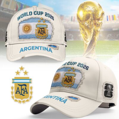 Argentina | Premium WC26 Vintage Distressed Cap NTH1