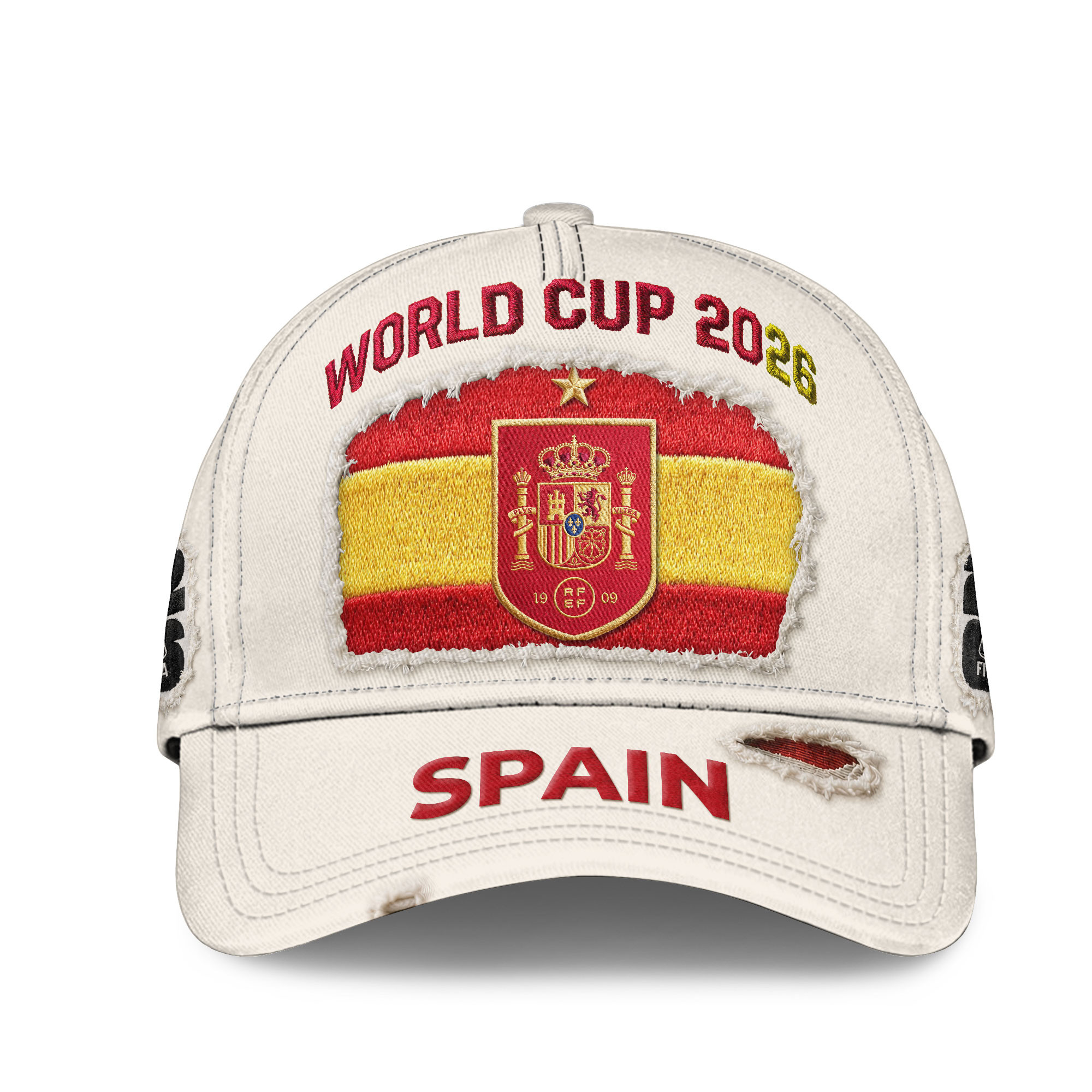 Spain | Premium WC26 Vintage Distressed Cap NTH1 - Image 2