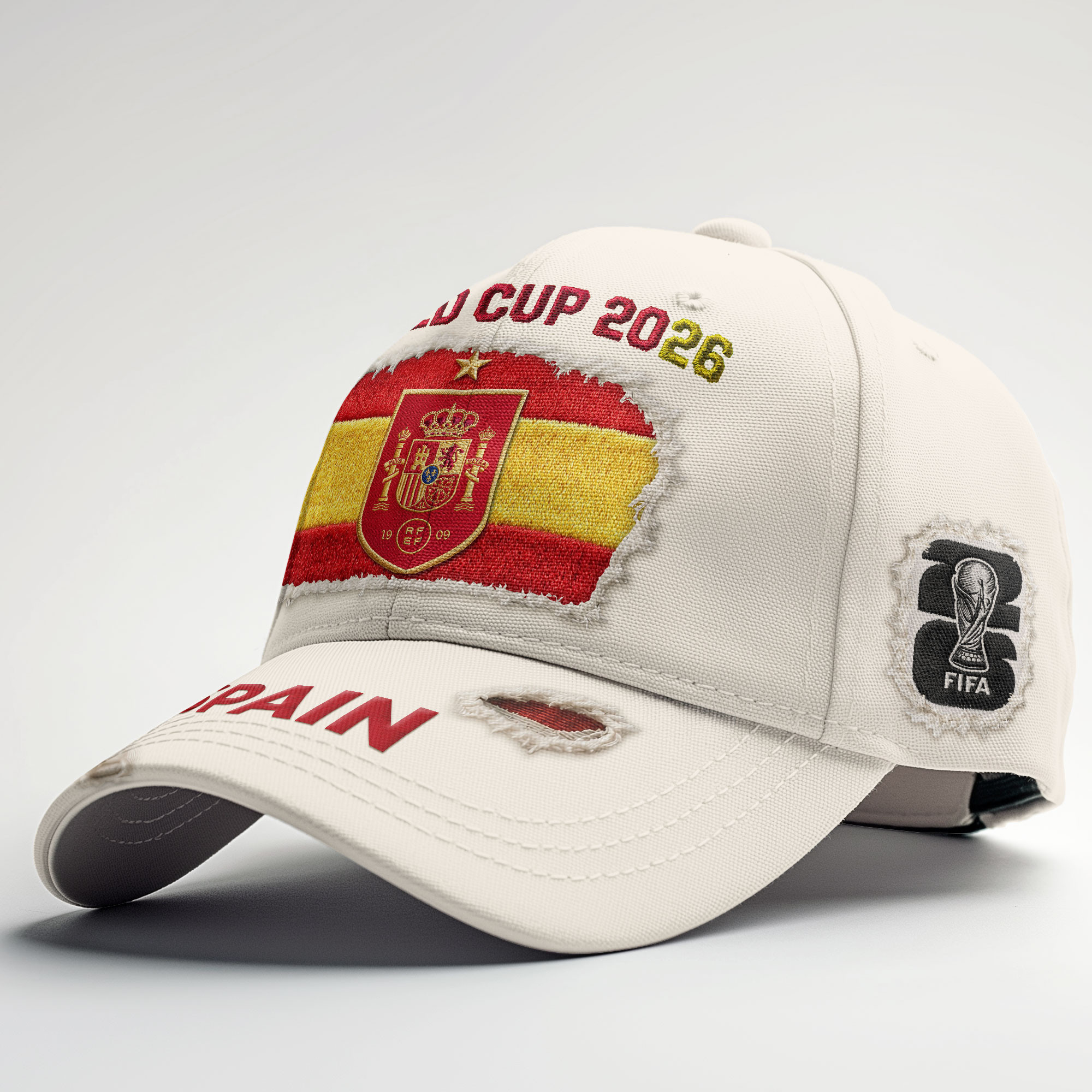 Spain | Premium WC26 Vintage Distressed Cap NTH1 - Image 3