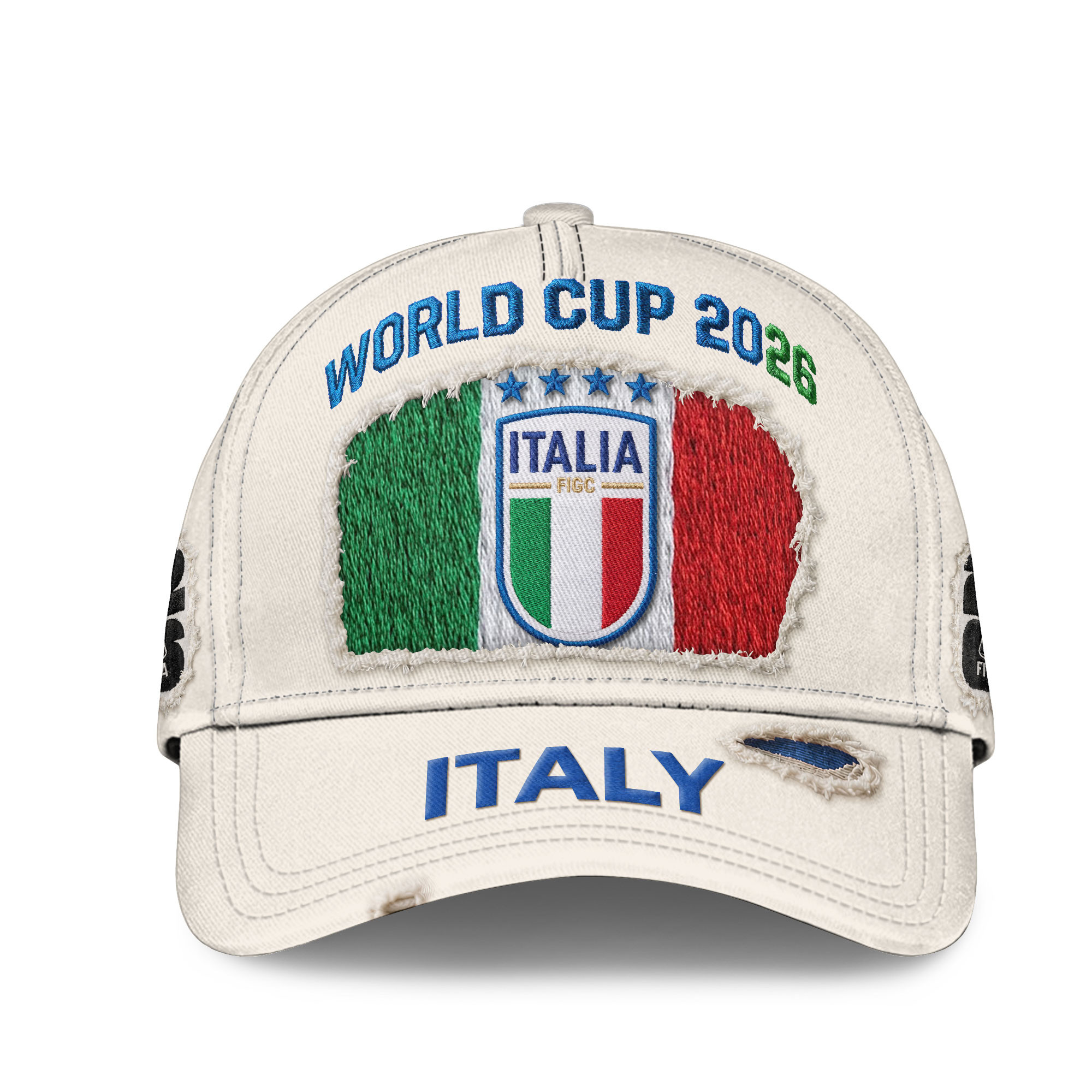 Italy | Premium WC26 Vintage Distressed Cap NTH1 - Image 2