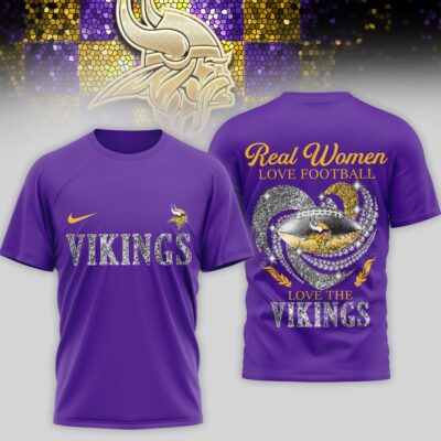 Minnesota Vikings | Premium NFL Stadium Graphic 3D Shirt NTH1