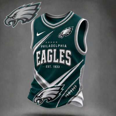 Philadelphia Eagles | Premium NFL Game Day V-neck Tank Top Jersey
