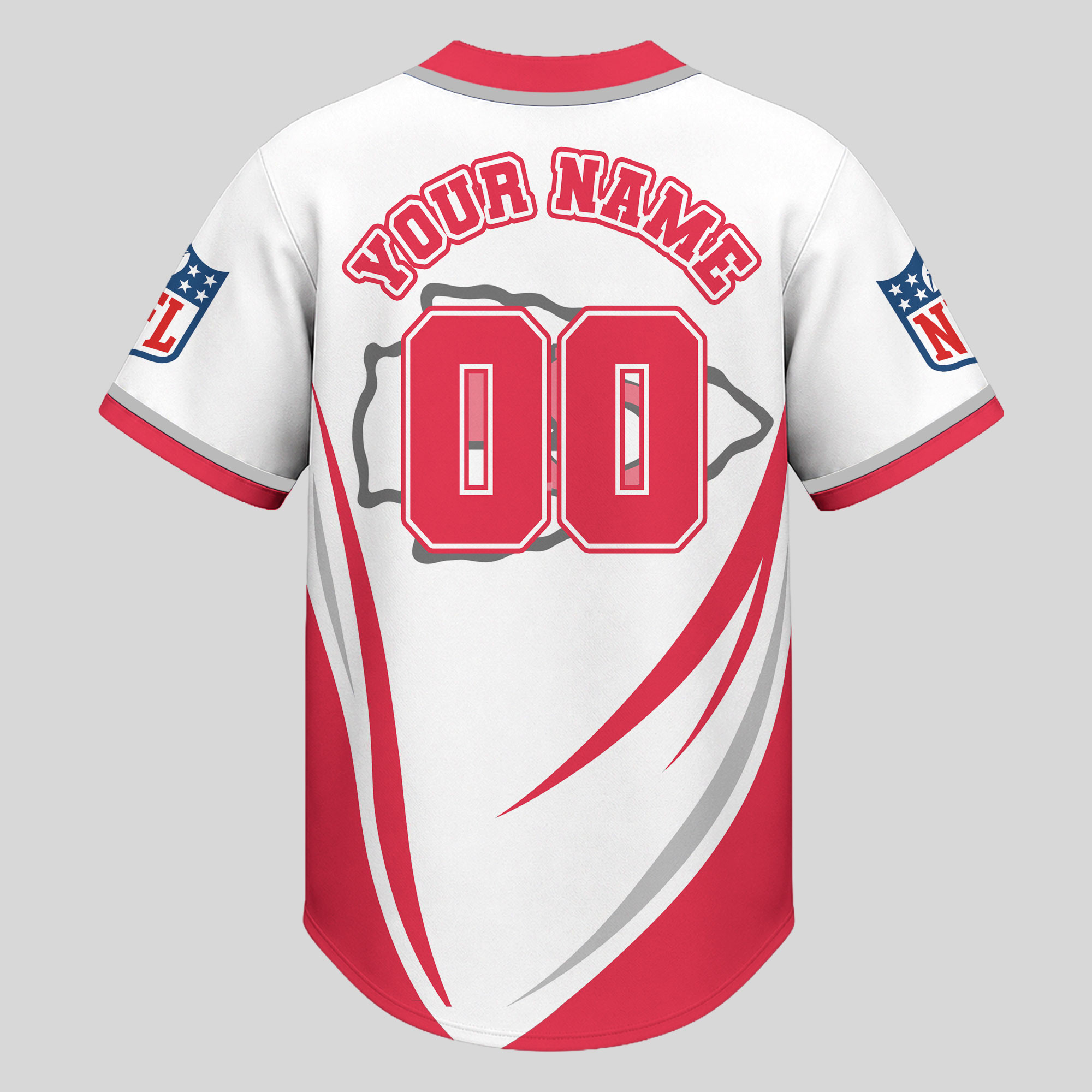 Kansas City Chiefs | Premium NFL Game Day Ready Jersey NTH1 - Image 3