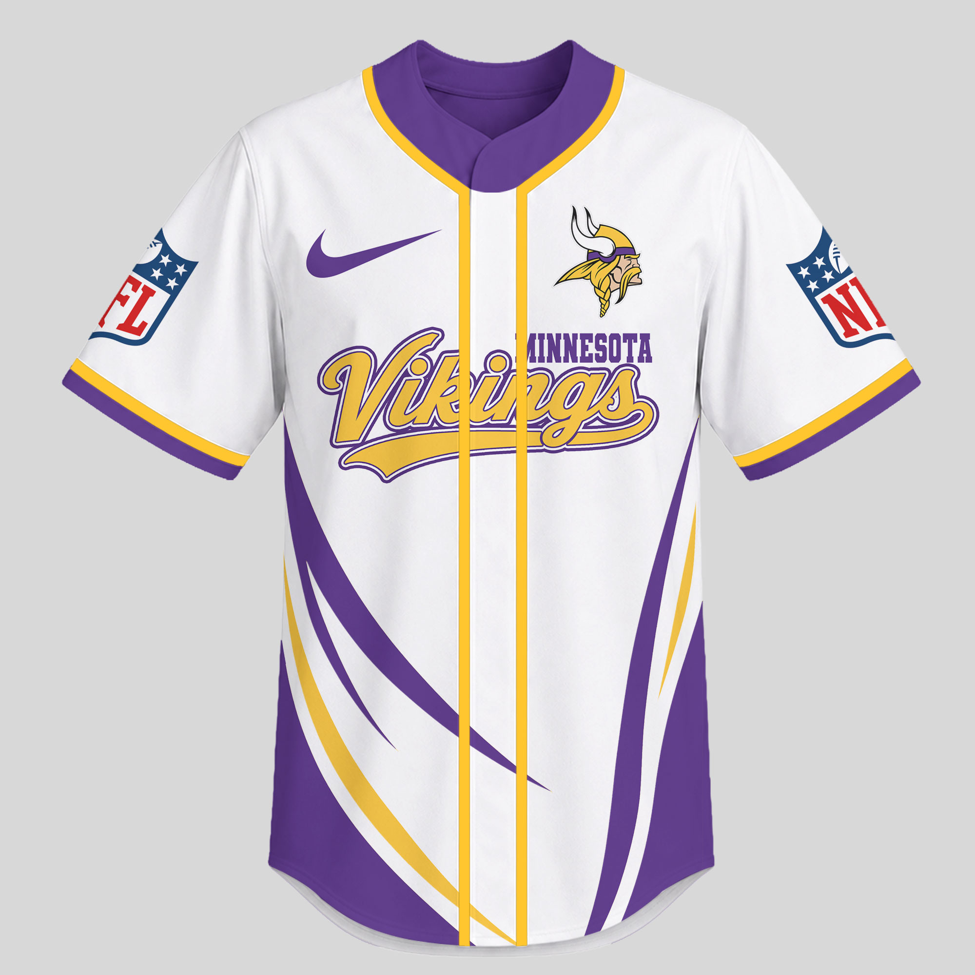 Minnesota Vikings | Premium NFL Game Day Ready Jersey NTH1 - Image 2