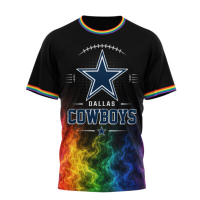 Alternative view of Dallas Cowboys | Premium NFL Love Is Love 3D Shirt NTH1