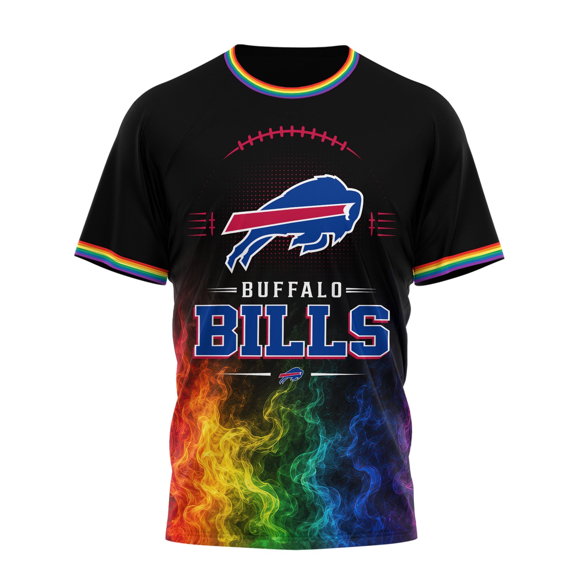 Buffalo Bills | Premium NFL Love Is Love 3D Shirt NTH1 - Image 2