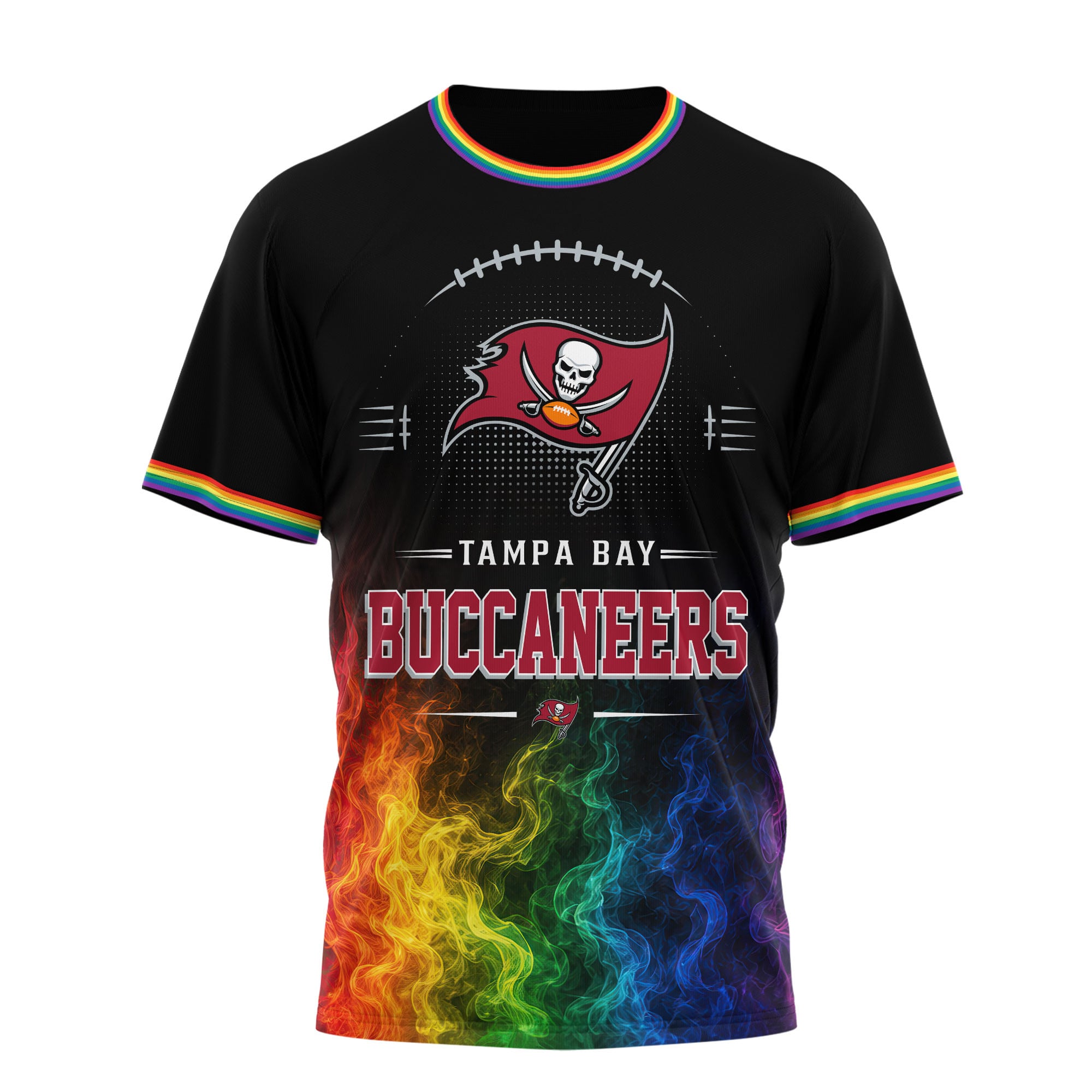 Tampa Bay Buccaneers | Premium NFL Love Is Love 3D Shirt NTH1 - Image 2