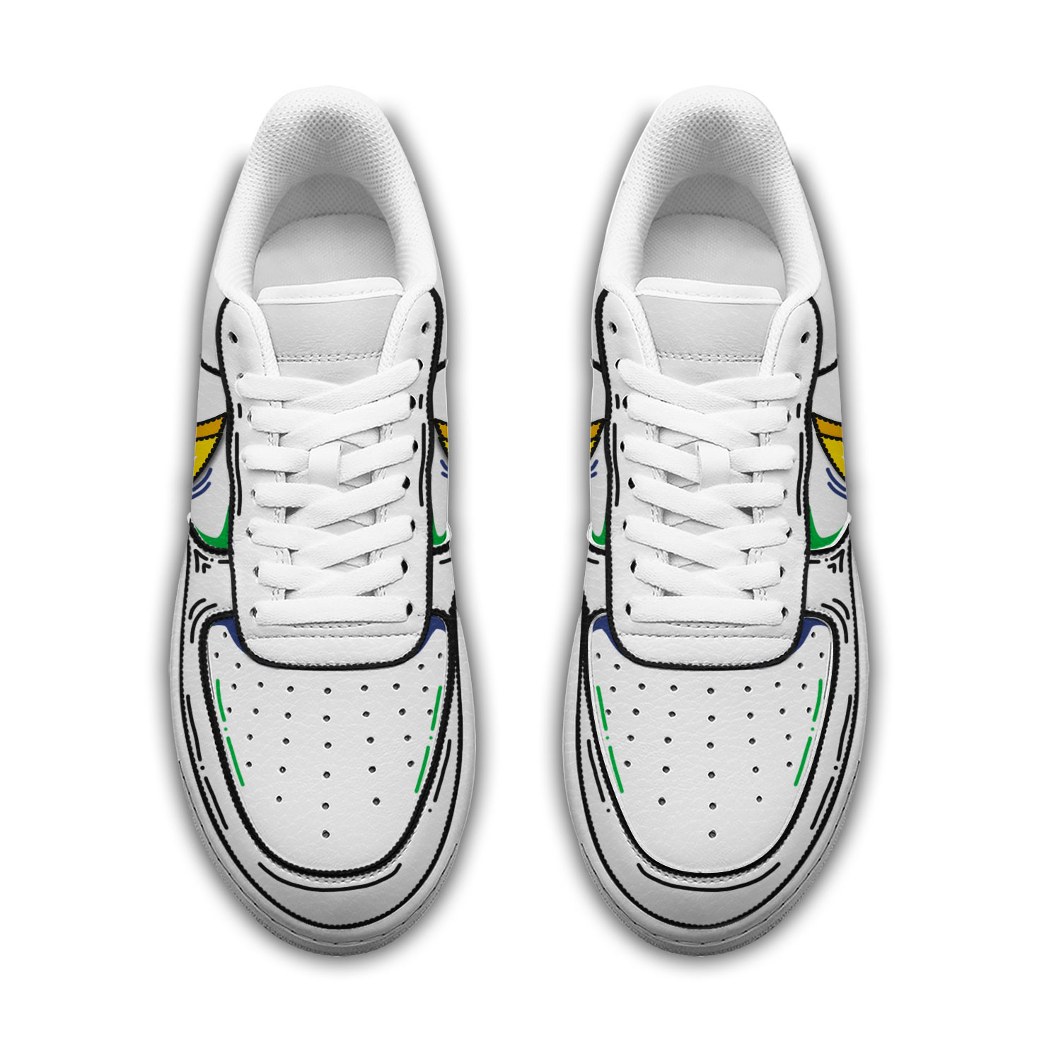 Brazil | Premium WC26 Legacy AF1 Shoes NTH1 - Image 3