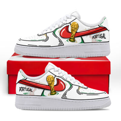 Alternative view of Portugal | Premium WC26 Legacy AF1 Shoes NTH1
