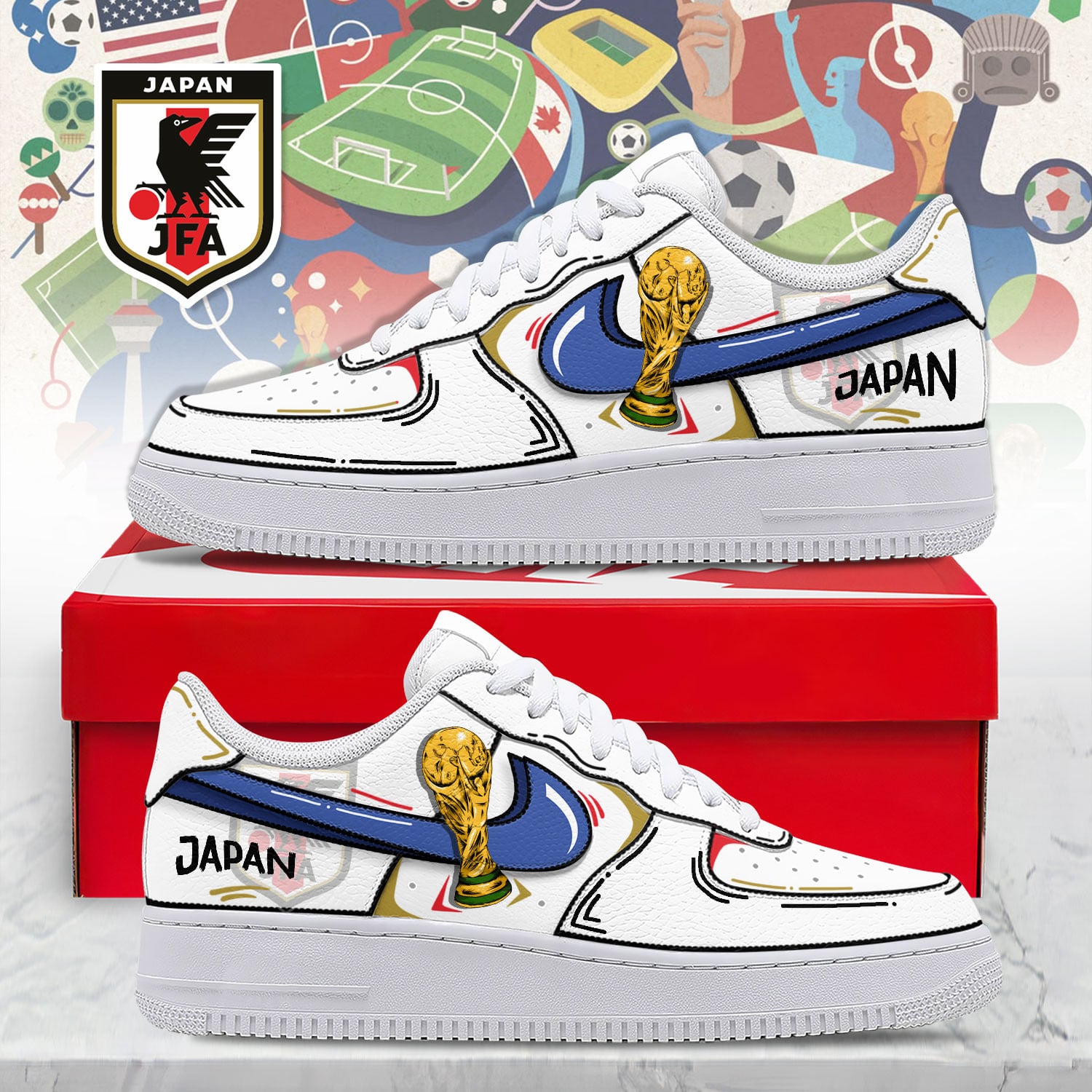 Japan | Premium WC26 Legacy AF1 Shoes NTH1