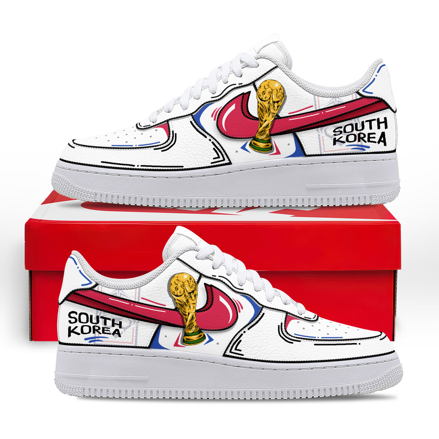 South Korea | Premium WC26 Legacy AF1 Shoes NTH1 - Image 2