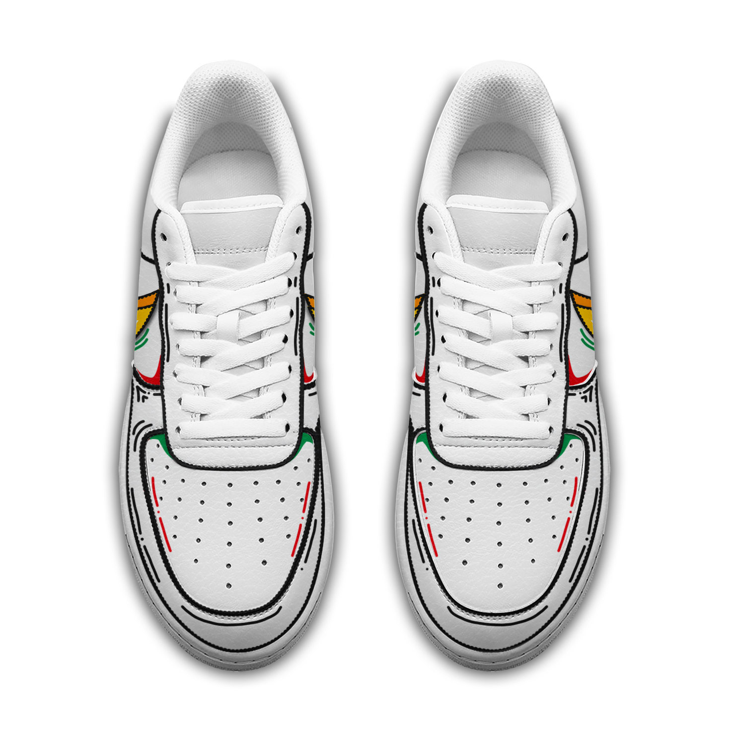 Ghana | Premium WC26 Legacy AF1 Shoes NTH1 - Image 3