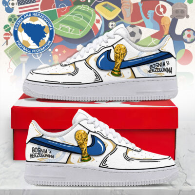 Bosnia & Herzegovina | Premium WC26 Legacy AF1 Shoes NTH1