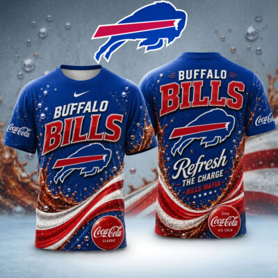 Buffalo Bills | Premium NFL Coca Cola Summer 3D Shirt
