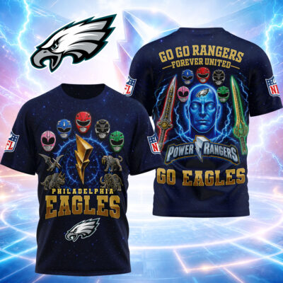 Philadelphia Eagles | Premium NFL Go Go Rangers 3D Shirt