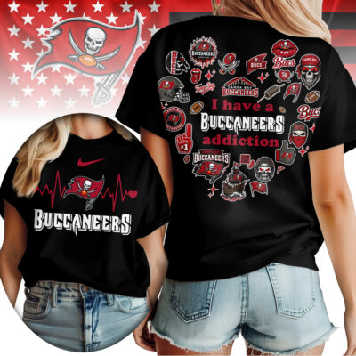 Tampa Bay Buccaneers | Premium NFL Heartbeat Fan Spirit 3D Shirt