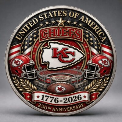 Kansas City Chiefs | Premium NFL 250 Years Of Freedom Commemorative Coin