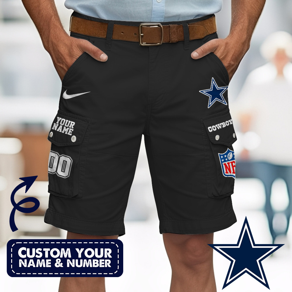 Dallas Cowboys | Premium NFL Custom Short With Square Pocket - Image 2