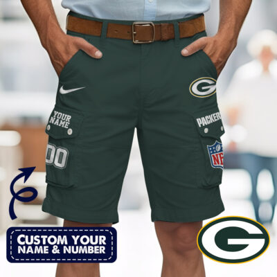 Green Bay Packers | Premium NFL Custom Short With Square Pocket