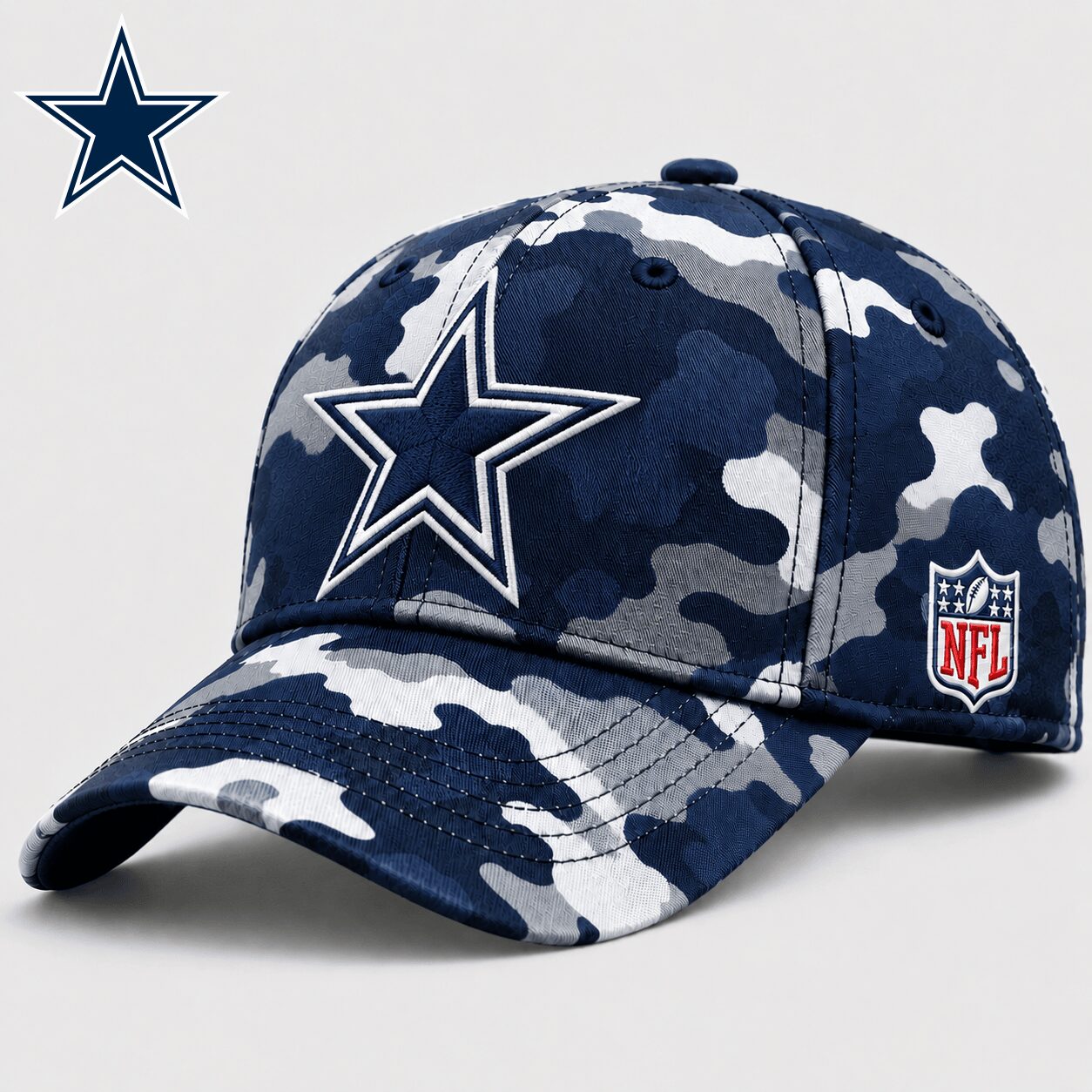 Dallas Cowboys | Premium NFL Camo Game Day Cap