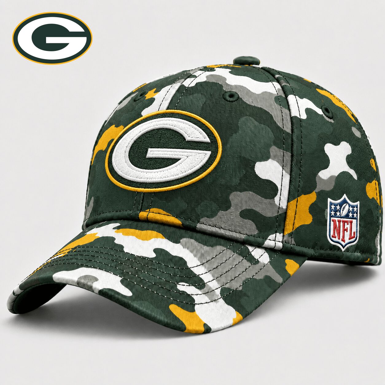 Green Bay Packers | Premium NFL Camo Game Day Cap