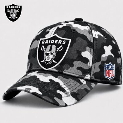 Las Vegas Raiders | Premium NFL Camo Game Day Cap