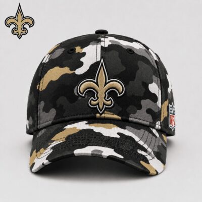 Alternative view of New Orleans Saints | Premium NFL Camo Game Day Cap