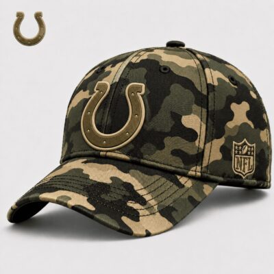 Indianapolis Colts | Premium NFL Army Camo Game Day Cap