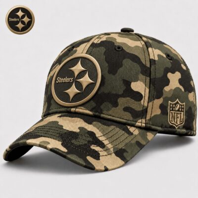 Pittsburgh Steelers | Premium NFL Army Camo Game Day Cap