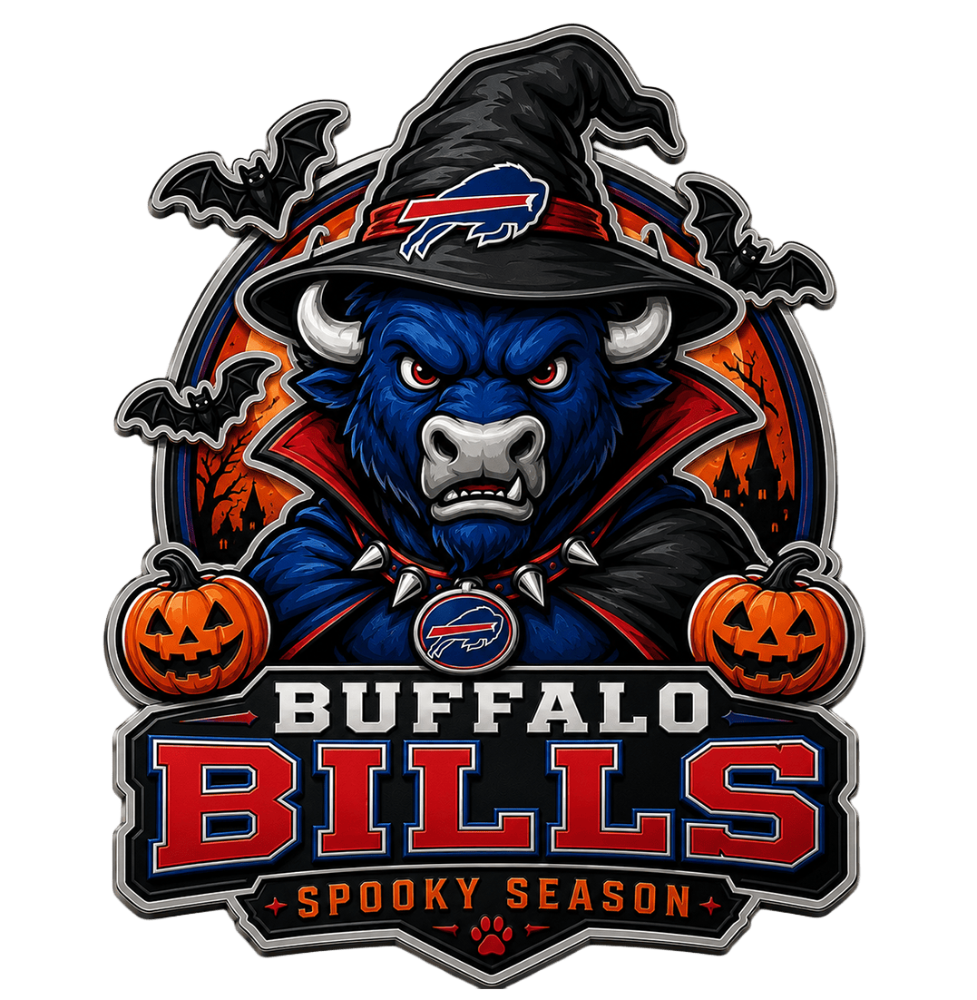 Buffalo Bills | Premium NFL Halloween Edition Car Namge Badge - Image 3