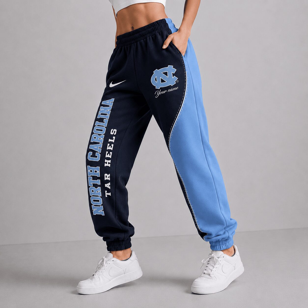 North Carolina Tar Heels | Premium NCAA Team Pride Jogger Pants - Image 2
