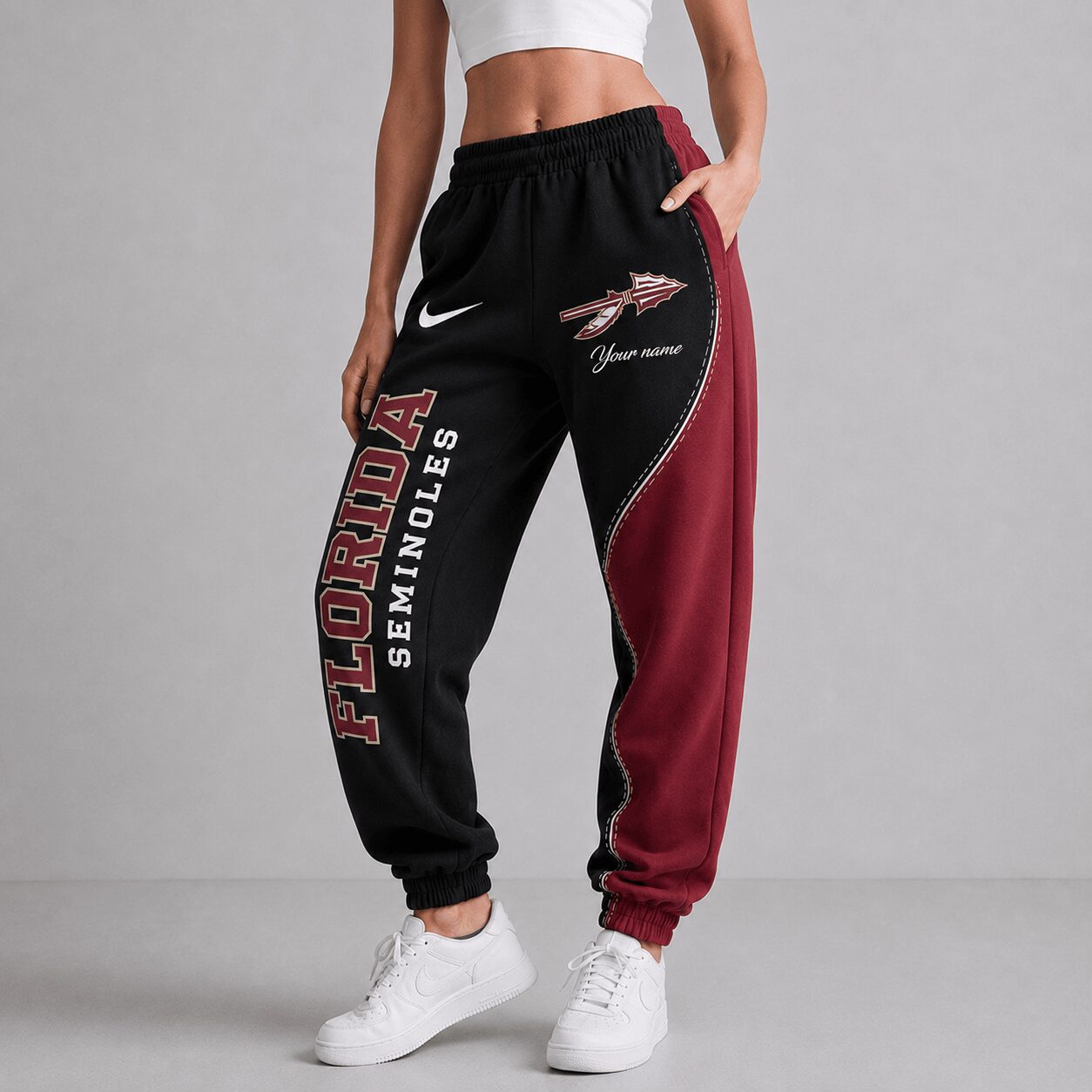 Florida State Seminoles | Premium NCAA Team Pride Jogger Pants - Image 2