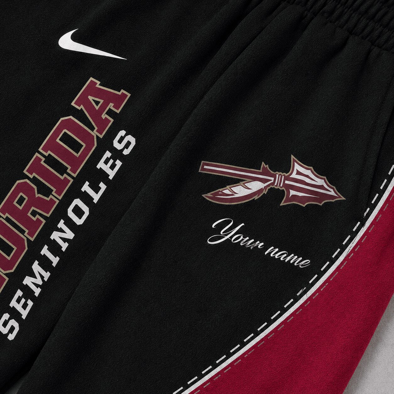 Florida State Seminoles | Premium NCAA Team Pride Jogger Pants - Image 3