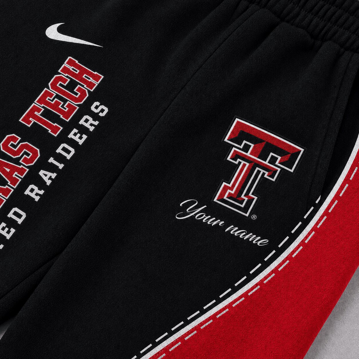 Texas Tech Red Raiders | Premium NCAA Team Pride Jogger Pants - Image 3