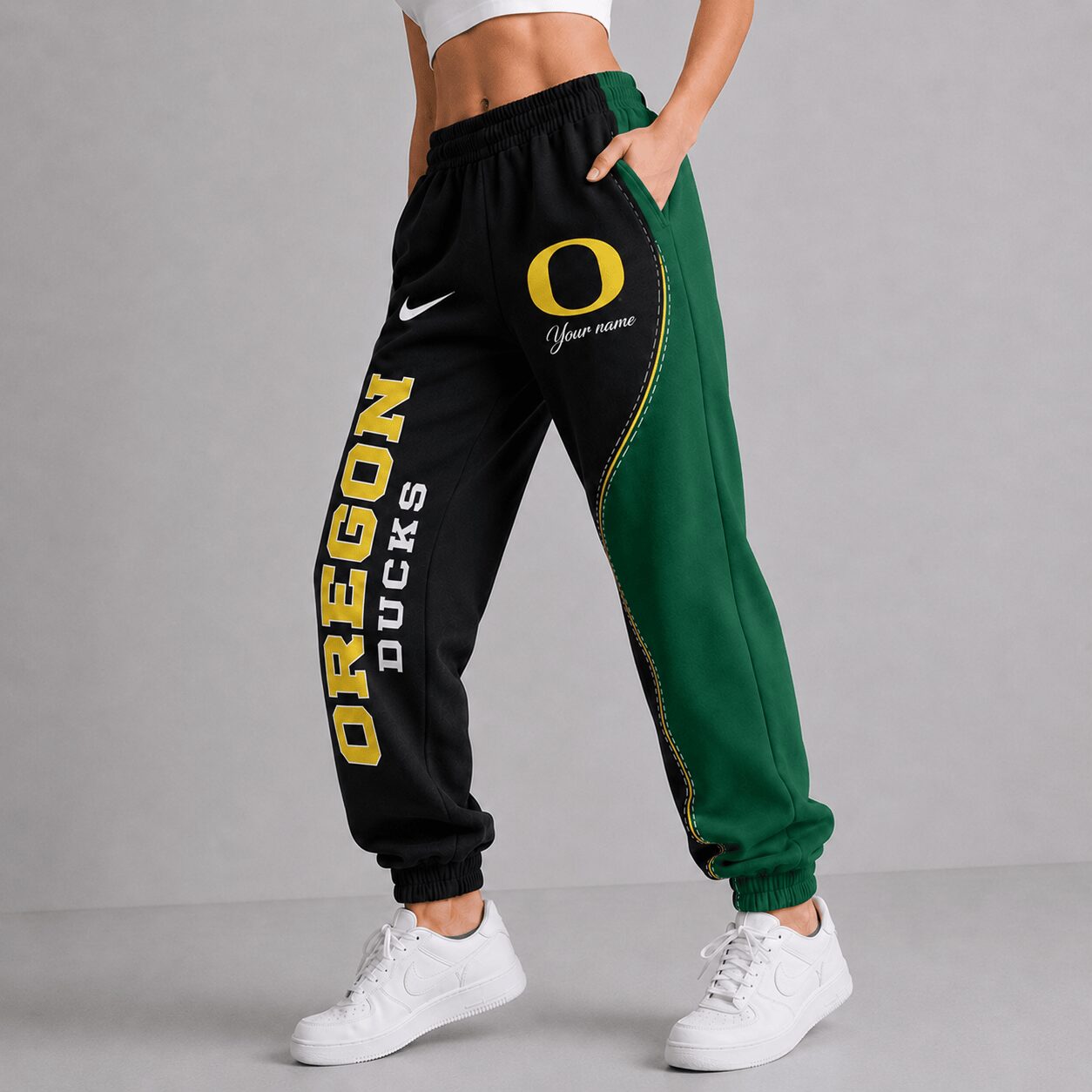 Oregon Ducks | Premium NCAA Team Pride Jogger Pants - Image 2