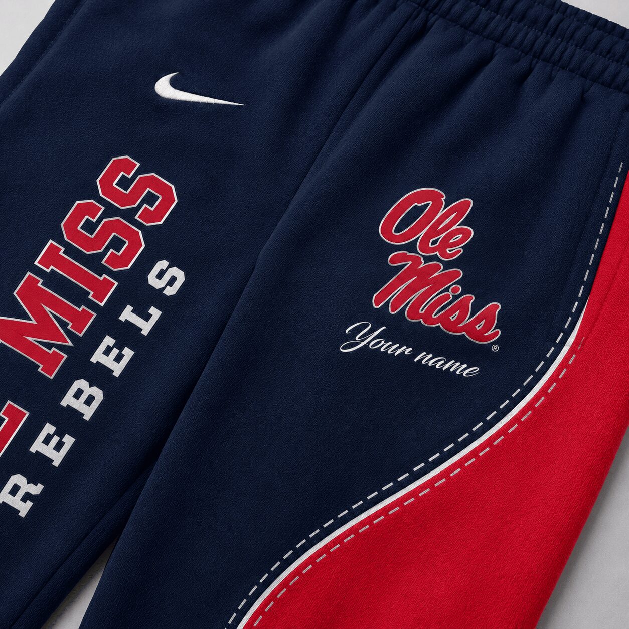 Ole Miss Rebels | Premium NCAA Team Pride Jogger Pants - Image 3