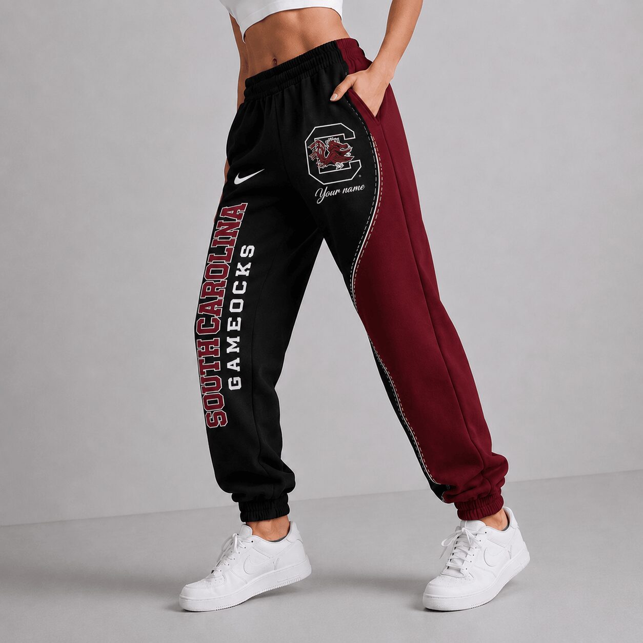 South Carolina Gamecocks | Premium NCAA Team Pride Jogger Pants - Image 2