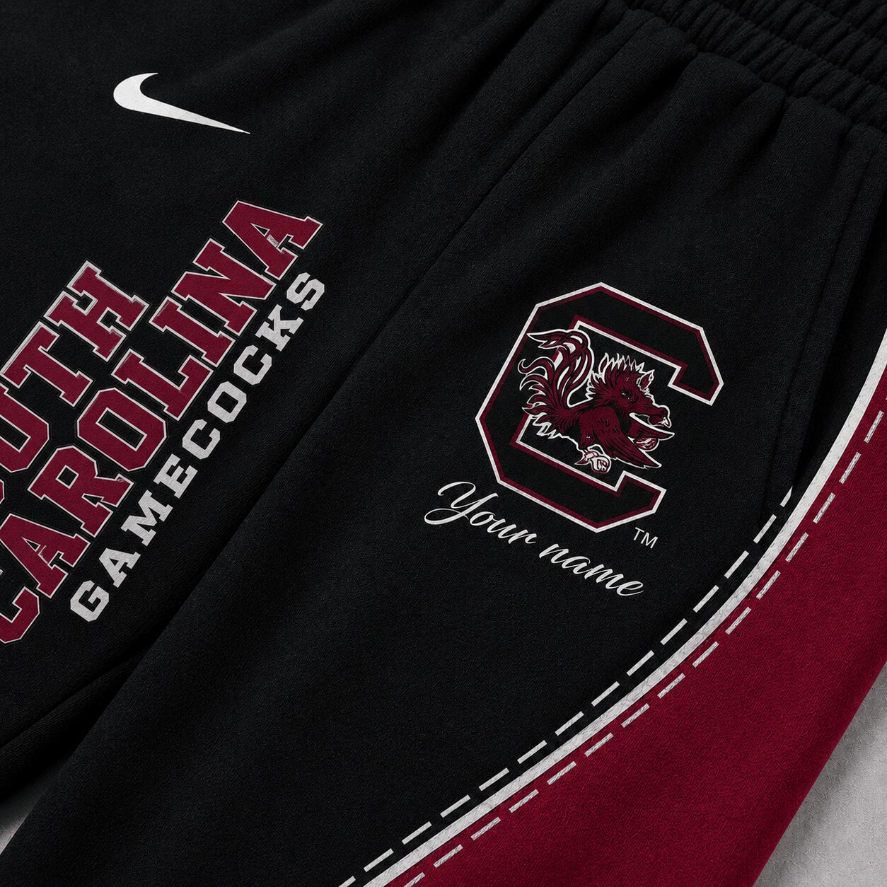 South Carolina Gamecocks | Premium NCAA Team Pride Jogger Pants - Image 3