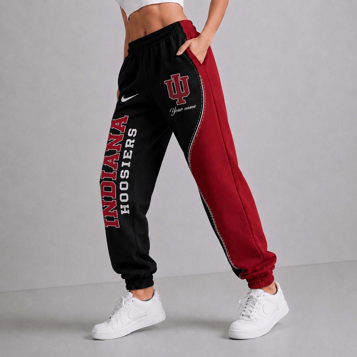 Indiana Hoosiers | Premium NCAA Team Pride Jogger Pants - Image 2